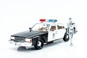 Modellauto - Greenlight 1/18 Artisan Collection - Terminator 2 (1991) - 1987 Cheverolet Caprice with Android - 0810027493736