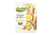Kaffeezubereitung - Pickwick Ginger Goodness Lemon Tea w. Lemon and Ginger - 15 pcs - 4061487