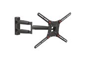 Wandhalterungen, AV-Halterungen & AV-Möbel - Barkan BM443LP mounting kit - full-motion - for TV - long - black - Max 50 kg - recommended for 13"-83" - BM443LP