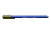 Utensilien zum Schreiben und Zeichnen - Staedtler Fibre-tip tripl.col rPP.10 pcs olive green - 323-57