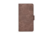 Handys - Cover & Cases - GEAR Wallet for Samsung S25 5G - Brown (3 Card) - 599501