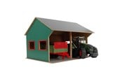 Puppen & Zubehör - Kids Globe - Agricultural Shed for 2 Vehicles 1:16 - 610263