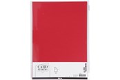 Kunst & Handwerk Ausstattung - Creativ Company - Cardboard Red A4 220g 10 pcs. - 219013
