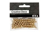 Kreativ-Spiele - Creativ Company Beads Gold 100pcs. - 698121