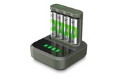 Batterien und Akkus - GP Battery Charger Everyday B441 + D451 with 4xAA 2100mAh Batteries - 202262