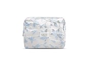 Sonstige Körperpflege - Karen Large toiletry bag in blue small floral quilt - 10073-861