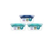 Küchenzubehör - Sistema 3 Pack Stax To Go 3 x 1L Rectangles - 82025