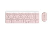 Tastaturen - Logitech Slim Wireless Combo MK470 - Tastatur & Maus Set - Deutsch - Pink - 920-011314