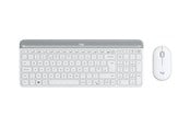 Tastaturen - Logitech Slim Wireless Combo MK470 - Tastatur & Maus Set - Englisch (UK) - Weiss - 920-009203