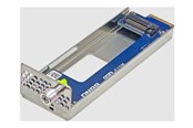 Festplatten Zubehör - QNAP - storage bay adapter - E1.S tray with M.2 2280 adapter v2 - M.2 Card - EDSFF E1.S - QDA-E1SM2