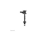 Monitorhalterung - Neomounts DS60-600BL1 mounting kit - full-motion - for Monitor - black - DS60-600BL1