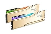 Arbeitsspeicher (RAM) - G.Skill Trident Z5 RGB DDR5-6000 - 32GB - CL28 - Dual Channel (2 pcs) - Intel XMP - Gold mit RGB - F5-6000J2836G16GX2-TR5G