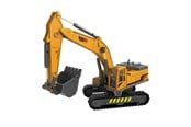 Spielzeugauto - Johntoy - Excavator Yellow 1:55 - 26105