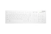 Tastaturen - Cherry Active Key AK-C8112 - keyboard - wipe disinfection flat key profile - QWERTZ - German - white Input Device - Tastaturen - Deutsch - Weiss - AK-C8112-FU1-W/DE