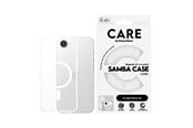 Handys - Cover & Cases - CARE by PanzerGlass Samba Case Transparent w. White Qi Compatible iPhone 17e | 16e - CRRFLCMG29845