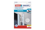 Klebeband und Kleber - tesa On & Off - mounting adhesive - 1.6 cm diameter - white (pack of 8) - 55226-00003-01