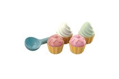 Spiele im Freien - Androni Cupcake Sand Molds with Scoop 9 pcs. - 3401-00BK