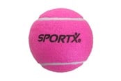 Spiele im Freien - SportX Jumbo Tennis Ball L Pink 13cm - 0724037