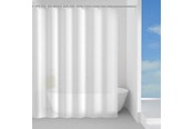 Badezimmerzubehör - Gedy Weißer Duschvorhang - 240x200 cm - 12227