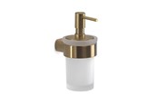Badezimmerzubehör - Gedy Piren Seifenspender - Gebürstetes Messing - 30687