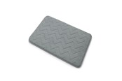 Badezimmerzubehör - Gedy Mousse Badematte - Memory Foam - Grau 40x60 cm - 96MS4060089