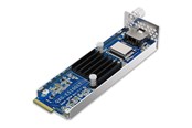 Netzwerkadapter (Netzkarte, Druckserver, u.s.w.) - QNAP QXG-ES10G1T - expansion module - PCIe 3.0 x4 - 100M/1G/2.5G/5G/10 Gigabit Ethernet x 1 - QXG-ES10G1T