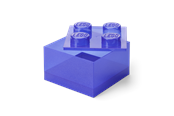 Kinderzimmer - LEGO Storage Brick 4 Top Lid Glitter Violet - 40090800