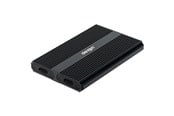 Festplatten Zubehör - dezen M.2 Premium NVMe Dual Enclosure USB 3.2 Gen 1 - Schwarz - DZ-PRE-M22N-BLK