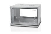 Rack-Gehäuse - TECHLY 6U - Wall Mount Rack Cabinet - I-CASE EL-1006G45