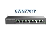 Switches - Grandstream GWN7701P 8-Port Gigabit Switch (4-Port POE / 30w pr. Port / Total 60W) - GWN7701P