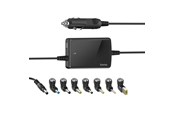 Netzteile für Laptops - Hama "Slim & Light" Universal Car Notebook Power Supply Unit - car power adapter - 70 Watt - 00200008