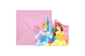 Spielzeug - Globos Invitations and Envelopes FSC Disney Princess Live Your Story 6 pcs. - 93945