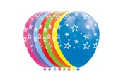 Spielzeug - Globos Balloons Stars Mix Colors 30cm 8pcs. - 1129010