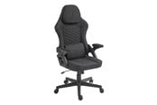 Gaming Stühle - Deltaco DC130 Gaming Gaming Stuhl - Schwarz - Stoff - GAM-180