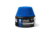 Utensilien zum Schreiben und Zeichnen - Staedtler Refill ink 4 pcs Lumocolor permanent Blue - 488 50-3