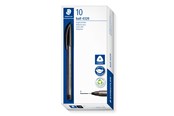 Utensilien zum Schreiben und Zeichnen - Staedtler Ballpoint pen ball 4320 10 pcs F black - 4320 F-9