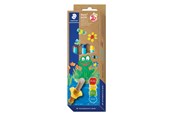 Utensilien zum Schreiben und Zeichnen - Staedtler Brush set NJ 3pc on blistercard - 98940-SBK3
