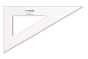 Schul-Zubehör - Staedtler Set square 31 cm 60/30 degree clear - 567 31-60F