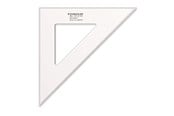 Schul-Zubehör - Staedtler Set square 31 cm 45/45 degree clear - 567 31-45F