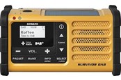DAB, Netzwerk und Radiowecker - Sangean MMR-88 - Handcrank - Solar Radio - AM/FM/Weather - A500559
