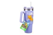 Merchandise - Paladone - Minecraft Purple 900ml Insulated Cup and Straw - Becher - PP14948MCF