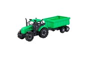 Spielzeugauto - Cavallino Toys Cavallino Tractor with Tipper Trailer Green Scale 1:32 - 1252FM04