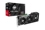 Grafikkarte - ASRock Radeon RX 9070 XT Steel Legend Dark - 16GB GDDR6 RAM - Grafikkarte - 90-GA5VZZ-00UANF