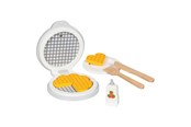 Spielküche & Zubehör - Goki - Wooden Waffle Maker with Accessories 9 pcs. - 51532