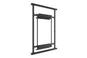 Wandhalterungen, AV-Halterungen & AV-Möbel - Multibrackets M Pro mounting kit - for flat panel - IP75 portrait anti-corrosion anti-theft - black - Max 160 kg - recommended for 75" - 7350105218675