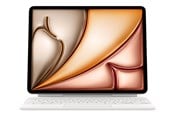 Tastaturen - Apple Magic Keyboard for iPad Air 13" M4 | M3 | M2 - Danish - White - Tastatur & Folio-Set - Dänisch - Weiss - MDFW4DK/A