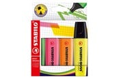 Utensilien zum Schreiben und Zeichnen - STABILO BOSS ORIGINAL - Highlighter - Set With 4 Pieces - 70/4-21-1