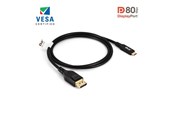 Display Kabel - Club 3D - video adapter cable - 24 pin USB-C to DisplayPort - 1 m - CAC-1559