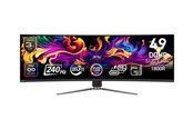 Monitor - 49" MSI MPG 491CQPXDE - 5120x1440 - 240Hz - QD-OLED - KVM switch - 9S6-3FA84T-020