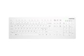 Tastaturen - Cherry Active Key AK-C8112 - keyboard - wipe disinfection flat key profile - QWERTY - Pan Nordic - white Input Device - Tastatur - Nordic ISO - Weiss - AK-C8112-FUS-W/PN